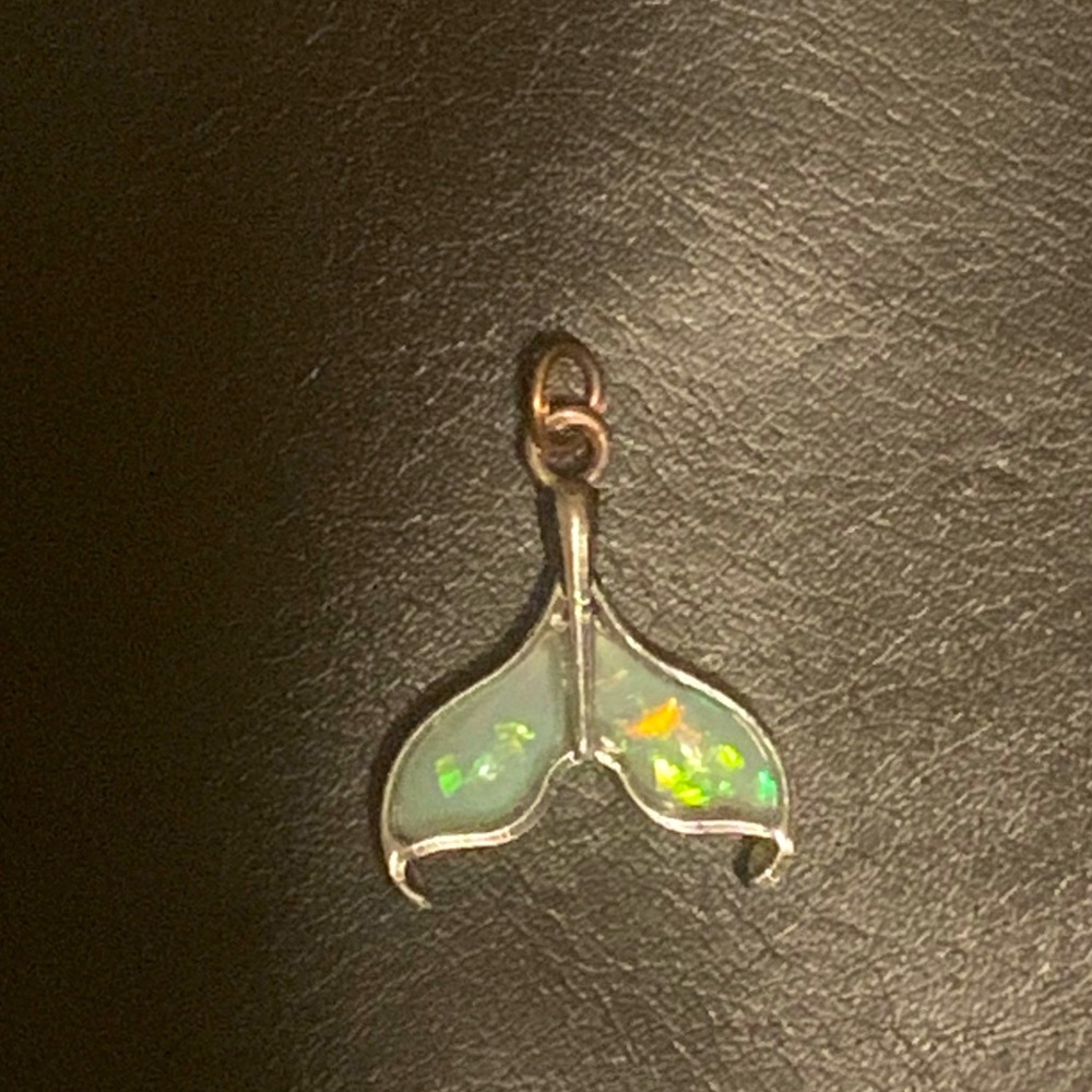 Fish tail charm